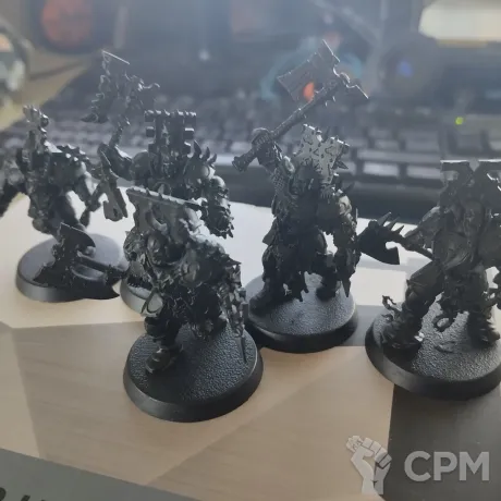 Описание картинки Blood warrior  Blades of khorne от Валео по цене 100руб | Свободный Рынок Миниатюр - СРМ