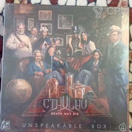 Описание картинки Ctulhu death may die unspeakable box в плёнке от Tiran по цене 25 000руб | Свободный Рынок Миниатюр - СРМ