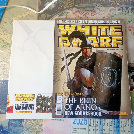 Описание картинки Журнал White dwarf февраль 2007 + буклет Golden Demon 2006 от Tiran по цене 2 000руб | Свободный Рынок Миниатюр - СРМ