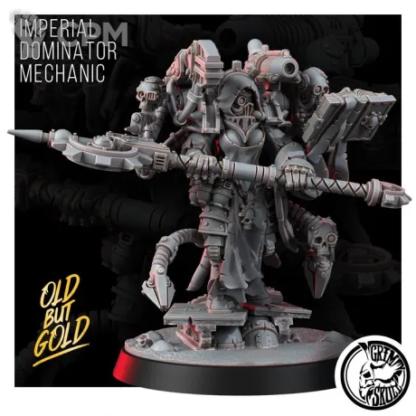 Описание картинки Imperial Dominator Mechanic от PocketSized Prints по цене 400руб | Свободный Рынок Миниатюр - СРМ