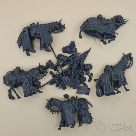Описание картинки Undead Knights от PocketSized Prints по цене 500руб | Свободный Рынок Миниатюр - СРМ