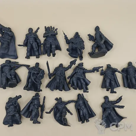 Описание картинки Tanith ghosts squad от PocketSized Prints по цене 500руб | Свободный Рынок Миниатюр - СРМ