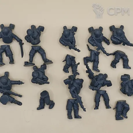 Описание картинки Droptroopers от PocketSized Prints по цене 500руб | Свободный Рынок Миниатюр - СРМ