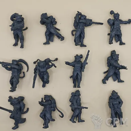 Описание картинки Felinid guardcats от PocketSized Prints по цене 500руб | Свободный Рынок Миниатюр - СРМ