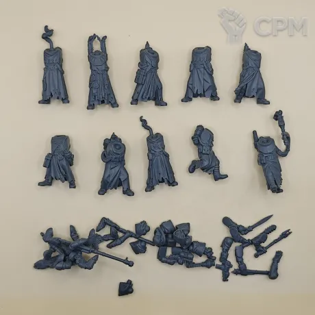 Описание картинки Scavengers Sanctum infantry от PocketSized Prints по цене 400руб | Свободный Рынок Миниатюр - СРМ
