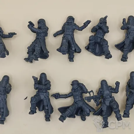 Описание картинки Winter troopers Heavy scouts от PocketSized Prints по цене 500руб | Свободный Рынок Миниатюр - СРМ