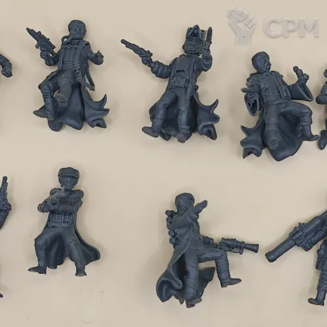 Описание картинки Guerilla fighters от PocketSized Prints по цене 450руб | Свободный Рынок Миниатюр - СРМ