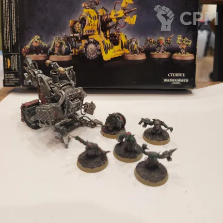 Описание картинки Ork Mek Gun от WB ZLo по цене 4 900руб | Свободный Рынок Миниатюр - СРМ