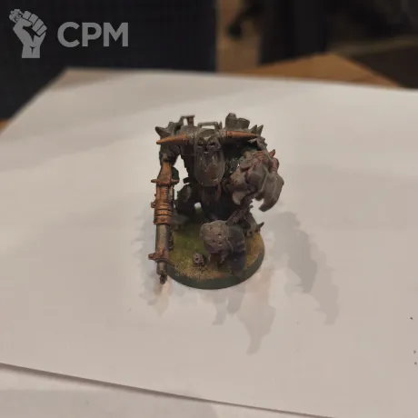 Описание картинки Ork Warboss with attack squig от WB ZLo по цене 3 000руб | Свободный Рынок Миниатюр - СРМ
