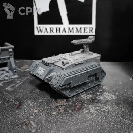 Описание картинки Транспортно - заряжающая машина Trojan от Fle94 Miniatures по цене 2 800руб | Свободный Рынок Миниатюр - СРМ
