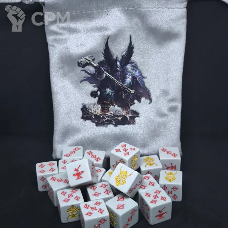 Описание картинки Dwarfen holds Dice Кубы Дварфов от Fle94 по цене 2 800руб | Свободный Рынок Миниатюр - СРМ