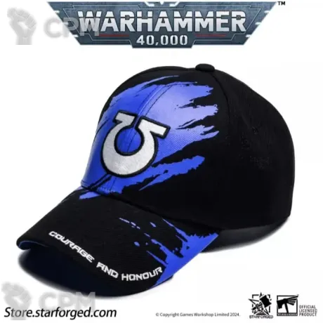 Описание картинки Бейсболка Ultramarines от Fle94 по цене 1 500руб | Свободный Рынок Миниатюр - СРМ