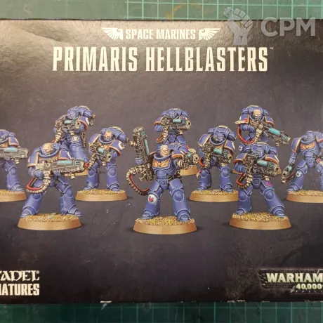 Описание картинки Space marines primaris hellblasters от Pickelhelm studio по цене 100руб | Свободный Рынок Миниатюр - СРМ