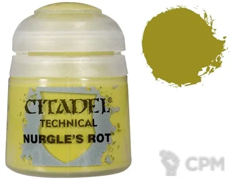 Описание картинки Техническая акриловая краска Citadel: Technical: Nurgles Rot 12мл. арт: 27-09 от SectorA13 по цене 66 666руб | Свободный Рынок Миниатюр - СРМ