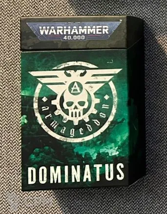 Описание картинки Dominatus Narrative Campaign Deck из Armageddon от Barbara по цене 1 000руб | Свободный Рынок Миниатюр - СРМ