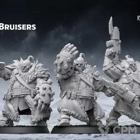 Описание картинки Kabany-Bruisers от Manufactorum76 по цене 625руб | Свободный Рынок Миниатюр - СРМ