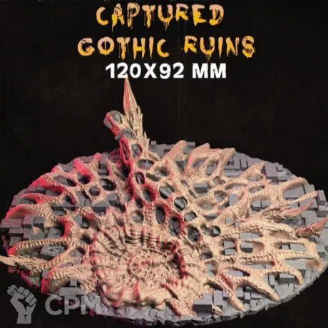 Описание картинки Captured Gothic Ruins 120x92мм от 3Д-Печка по цене 400руб | Свободный Рынок Миниатюр - СРМ