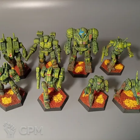 Описание картинки Стартер Battletech Альфа удар (alpha strike) от Geser по цене 6 890руб | Свободный Рынок Миниатюр - СРМ