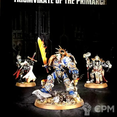 Описание картинки Triumvirate of the Primarch Roboute Guilliman / Cypher / Voldus от User63968 по цене 12 000руб | Свободный Рынок Миниатюр - СРМ