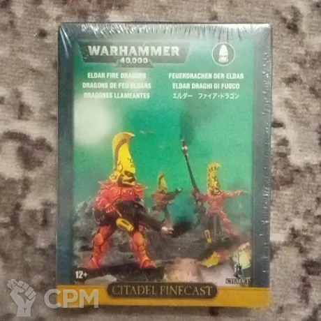 Описание картинки Eldar fire dragon от User63968 по цене 6 000руб | Свободный Рынок Миниатюр - СРМ