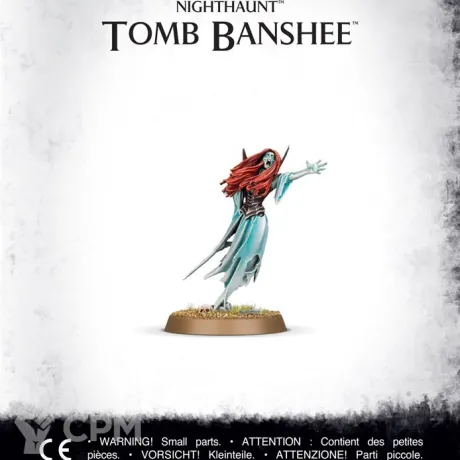 Описание картинки Набор миниатюр Warhammer Age of Sigmar Nighthaunt Tomb Banshee от Дауран по цене 1 800руб | Свободный Рынок Миниатюр - СРМ