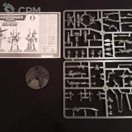 Описание картинки Warhammer 40k Craftworlds Eldar Wraithlord x1 multi-part new on sprue от MiniaturesFAN по цене 5 222руб | Свободный Рынок Миниатюр - СРМ
