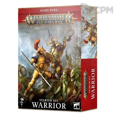 Описание картинки AoS | Age of Sigmar | Starter Set: Warrior от LifeIsNow по цене 5 490руб | Свободный Рынок Миниатюр - СРМ