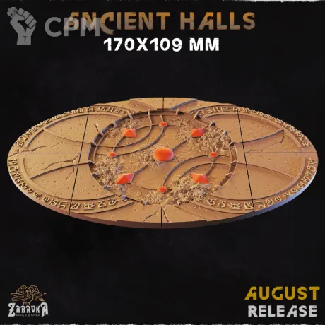 Описание картинки Ancient Halls Base170x109мм от 3Д-Печка по цене 500руб | Свободный Рынок Миниатюр - СРМ