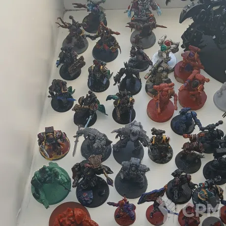 Описание картинки Chaos Space Marines army от Cron maT по цене 17 000руб | Свободный Рынок Миниатюр - СРМ