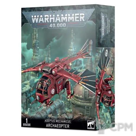 Описание картинки Adeptus Mechanicus: Archaeopter от LifeIsNow по цене 9 990руб | Свободный Рынок Миниатюр - СРМ