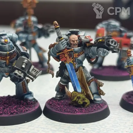 Описание картинки Grey knights Strike squad от Nazgul of Mordovia по цене 7 000руб | Свободный Рынок Миниатюр - СРМ