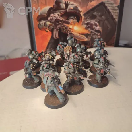 Описание картинки Sons of Horus MK-VI Tactical squad от A.Kostikov по цене 3 000руб | Свободный Рынок Миниатюр - СРМ
