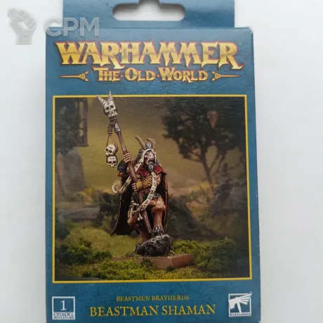 Описание картинки Beastman Shaman от Mushketeer по цене 2 500руб | Свободный Рынок Миниатюр - СРМ