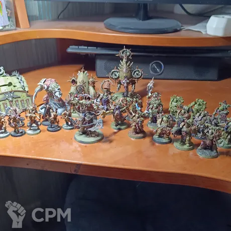 Описание картинки Death Guard Army Warhammer 40000 от barbado по цене 30 000руб | Свободный Рынок Миниатюр - СРМ