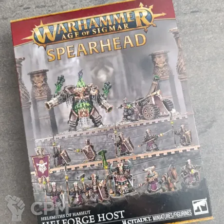 Описание картинки Spearhead: Helsmiths of Hashut – Helforge Host от Nazgul of Mordovia по цене 11 498руб | Свободный Рынок Миниатюр - СРМ