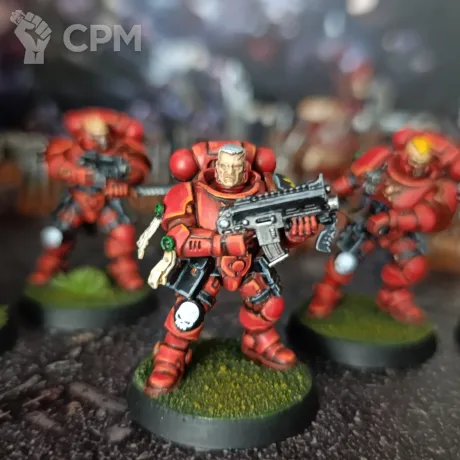 Описание картинки Primaris Reivers (Blood Angels) от Nazgul of Mordovia по цене 4 000руб | Свободный Рынок Миниатюр - СРМ