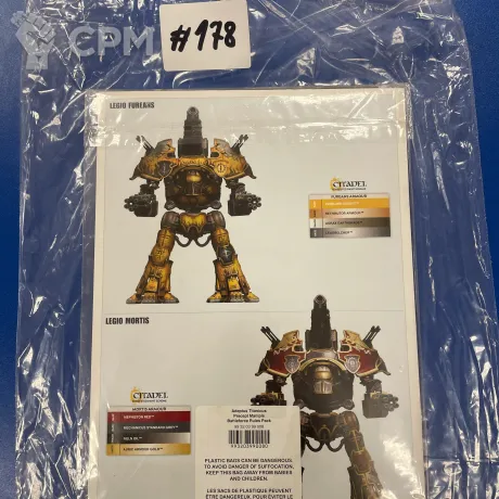Описание картинки Adeptus Titanicus Warbringer nemesi titan with rules pack #178-нп от WakoLab (Origs) по цене 2 750руб | Свободный Рынок Миниатюр - СРМ