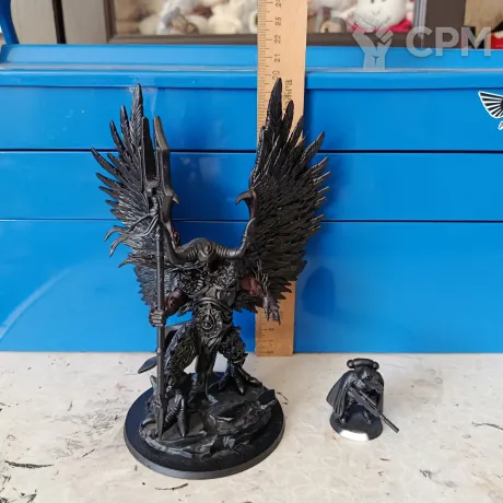 Описание картинки Magnus the Red от zapadlo1395 по цене 1 500руб | Свободный Рынок Миниатюр - СРМ