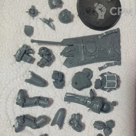 Описание картинки ancient in terminator armour из Crux Terminatus от ouklo по цене 2 800руб | Свободный Рынок Миниатюр - СРМ