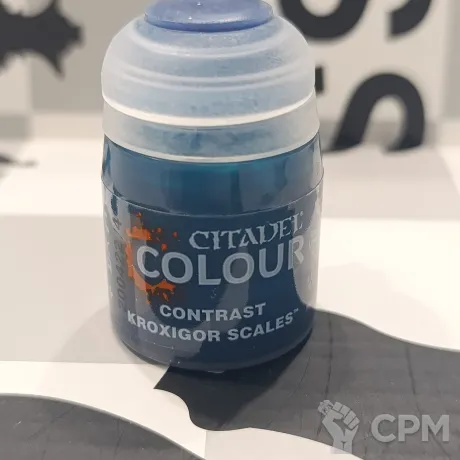 Описание картинки Contrast: Kroxigor Scales от SapherWales по цене 900руб | Свободный Рынок Миниатюр - СРМ