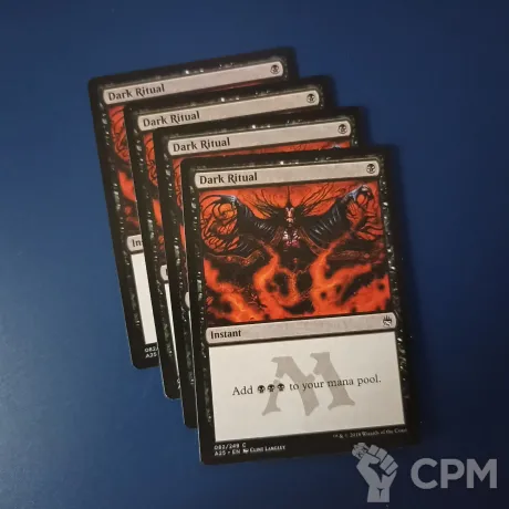 Описание картинки Dark Ritual x4 от  по цене 2 000руб | Свободный Рынок Миниатюр - СРМ