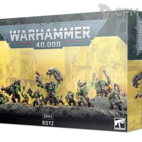 Описание картинки Ork Boyz от MiniaturesFAN по цене 6 656руб | Свободный Рынок Миниатюр - СРМ