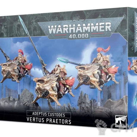 Описание картинки Adeptus Custodes: Vertus Praetors от LifeIsNow по цене 5 990руб | Свободный Рынок Миниатюр - СРМ