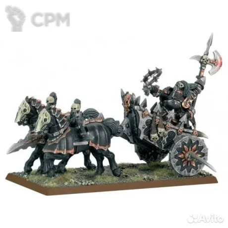 Описание картинки Warhammer Chaos Chariot Колесница Хаоса от SunEach по цене 6 900руб | Свободный Рынок Миниатюр - СРМ