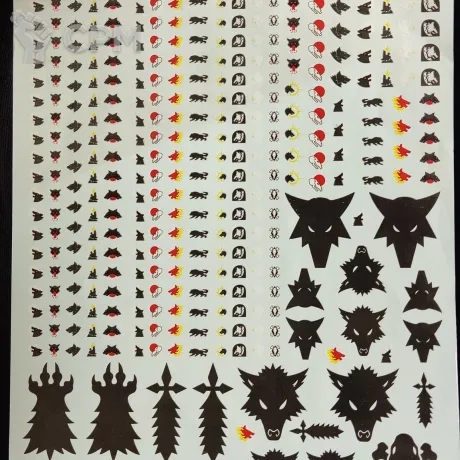 Описание картинки Transfer Sheet Space Wolves БРАК от ССП по цене 1 300руб | Свободный Рынок Миниатюр - СРМ