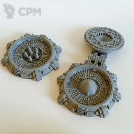 Описание картинки Ракетная шахта от Printopocalypse 3D по цене 800руб | Свободный Рынок Миниатюр - СРМ