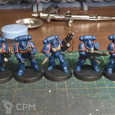 Описание картинки Primaris Intercessors от  по цене 2 000руб | Свободный Рынок Миниатюр - СРМ