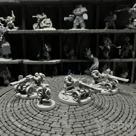 Описание картинки Warhammer 40000Krieg Heavy Weapon Squad от Houston Program по цене 700руб | Свободный Рынок Миниатюр - СРМ