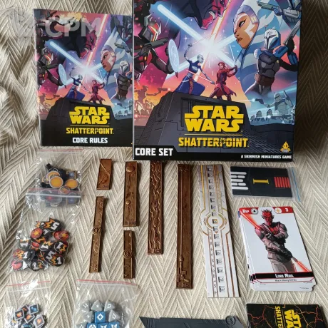 Описание картинки Star wars: Shatterpoint - Core Set от Dragar по цене 20 000руб | Свободный Рынок Миниатюр - СРМ