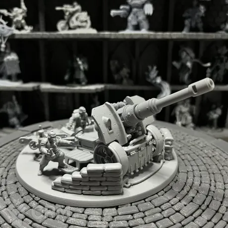 Описание картинки Warhammer 40000 Artillery Team от Houston Program по цене 1 050руб | Свободный Рынок Миниатюр - СРМ